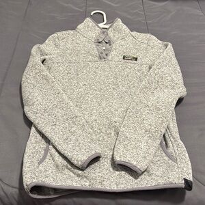 Fleece pull over LL Bean